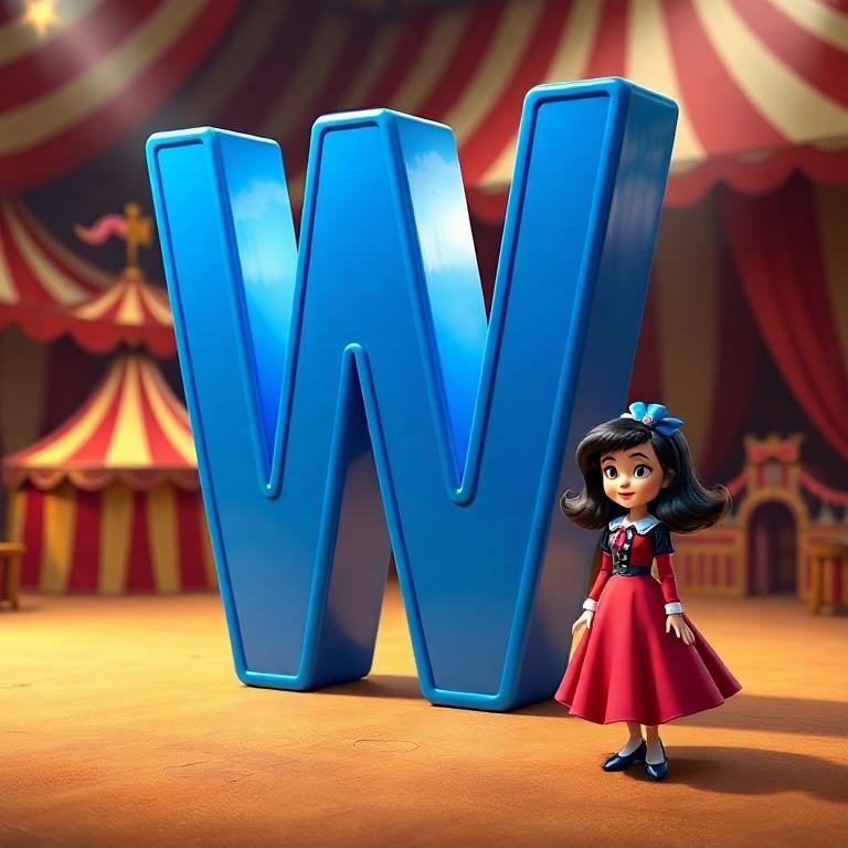 Edna Mode — letter W