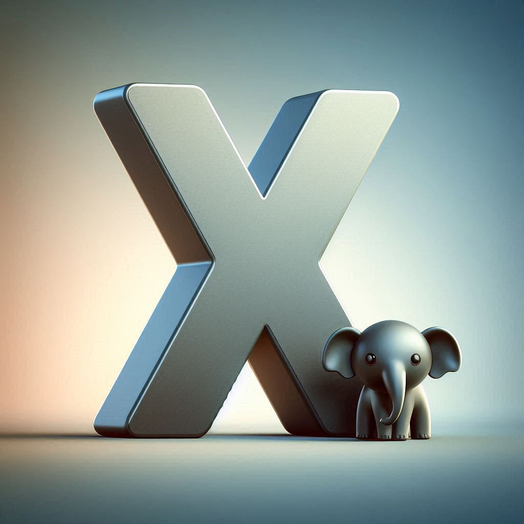 Elephant 2 — letter X