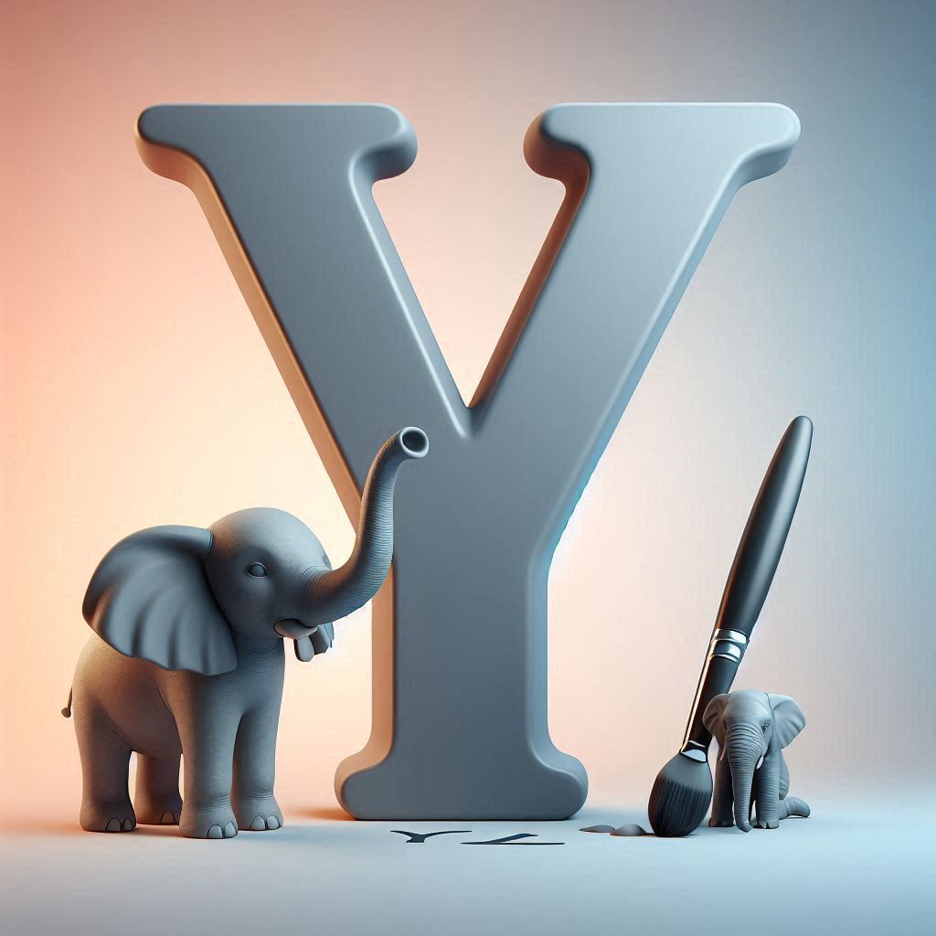 Elephant 2 — letter Y