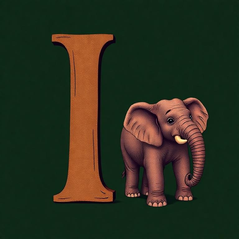 Elephant — letter I