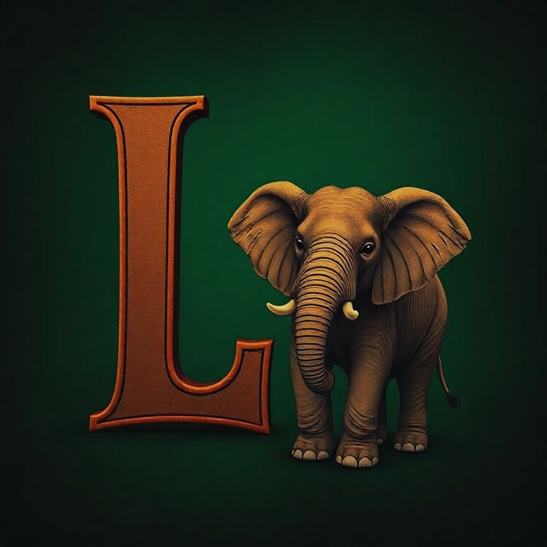 Elephant — letter L