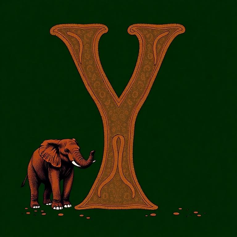 Elephant — letter Y