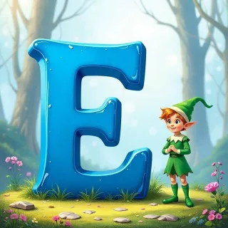 Elf — letter E