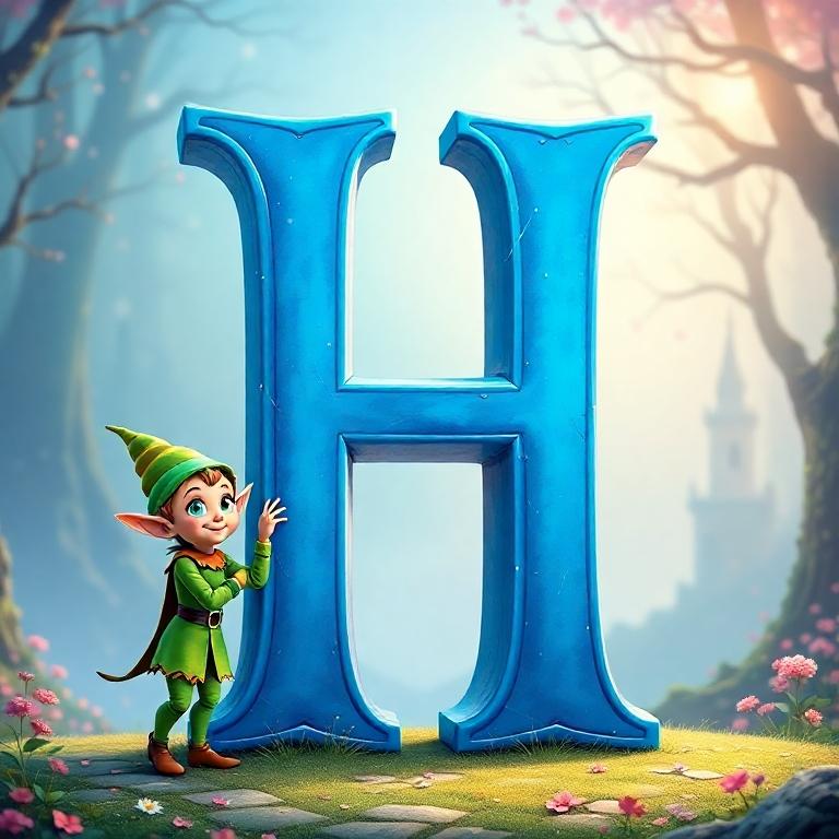 Elf — letter H