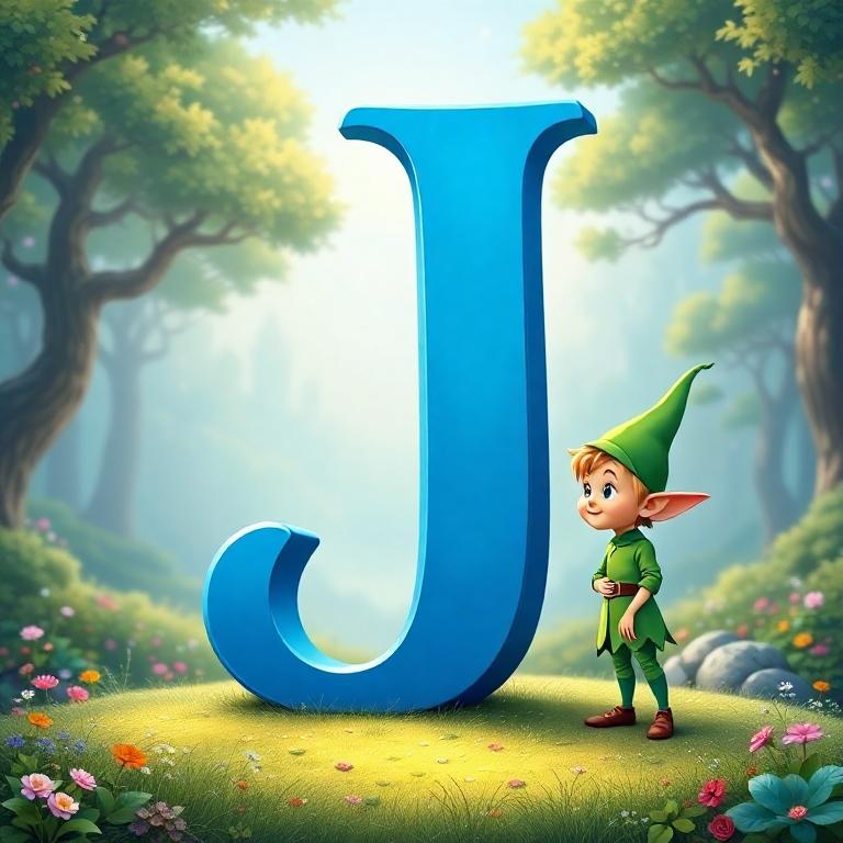 Elf — letter J