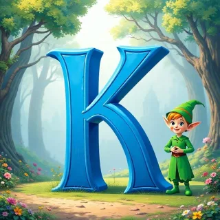 Elf — letter K