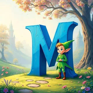 Elf — letter M
