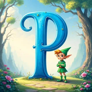 Elf — letter P