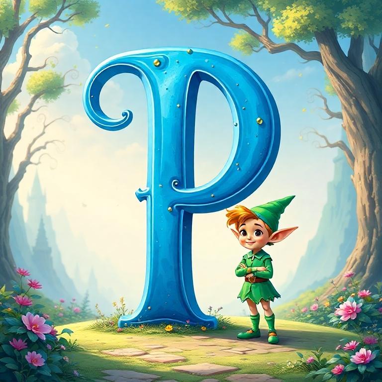 Elf — letter P