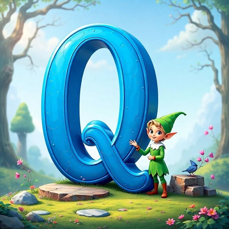 Elf — letter Q