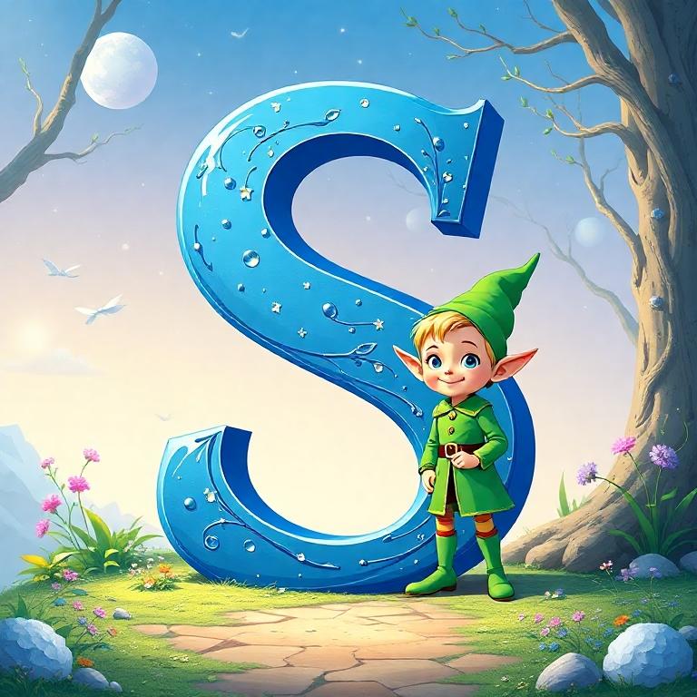 Elf — letter S