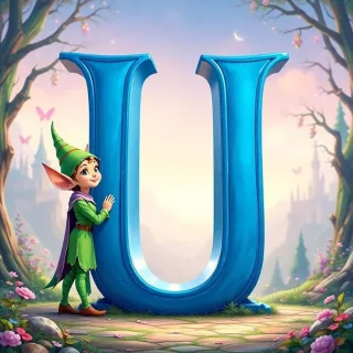 Elf — letter U