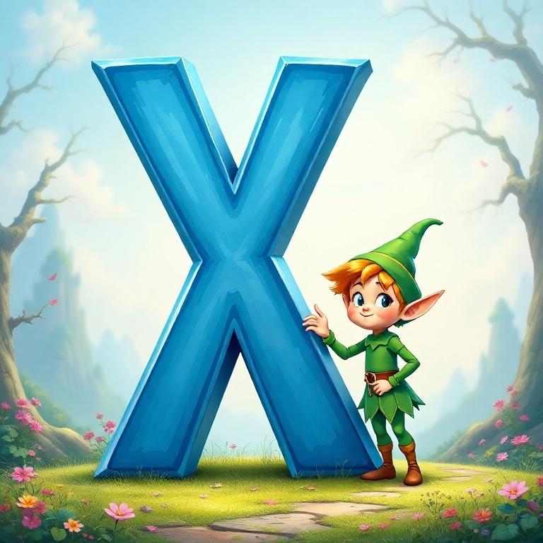 Elf — letter X