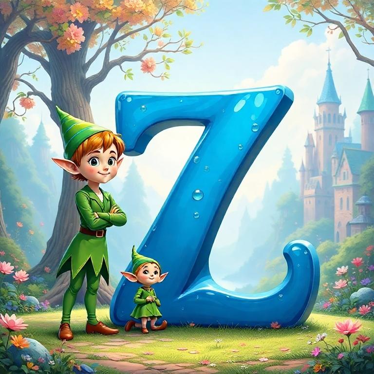 Elf — letter Z
