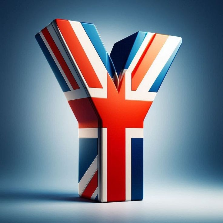 English flag — letter Y