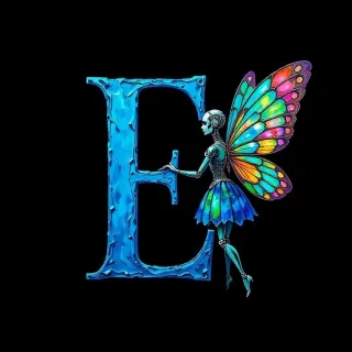 Fairy robot 2 — letter E