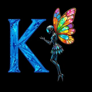 Fairy robot 2 — letter K