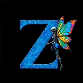 Fairy robot 2 — letter Z