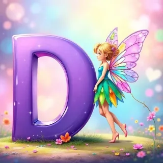 Fairy — letter D