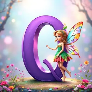 Fairy — letter Q