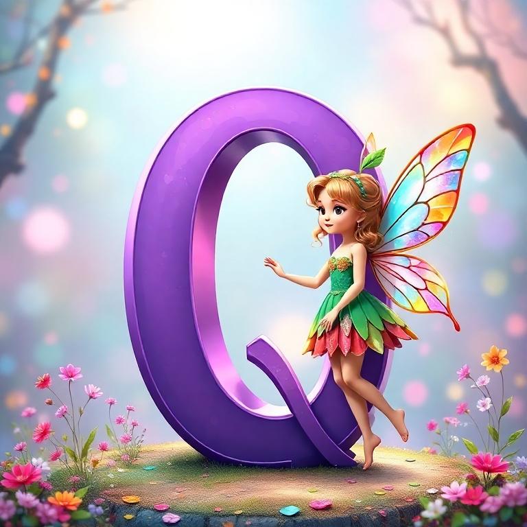 Fairy — letter Q