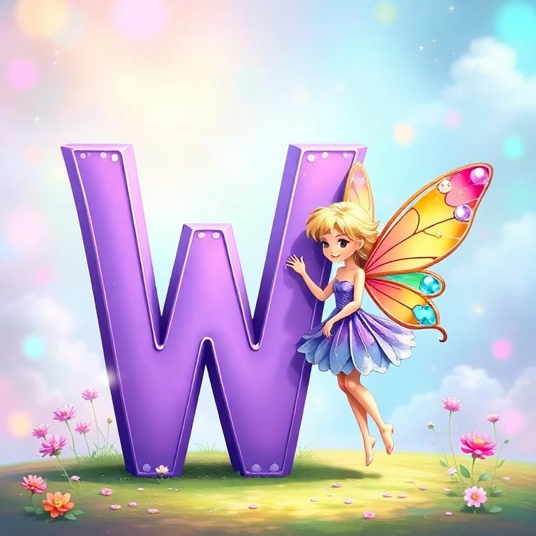 Fairy — letter W