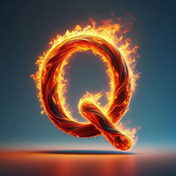 Fire — letter Q
