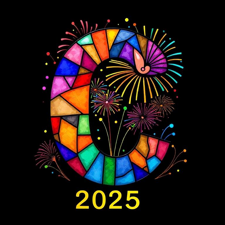 Fireworks 3 — letter C