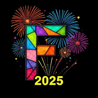 Fireworks 3 — letter F