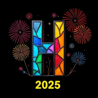 Fireworks 3 — letter H