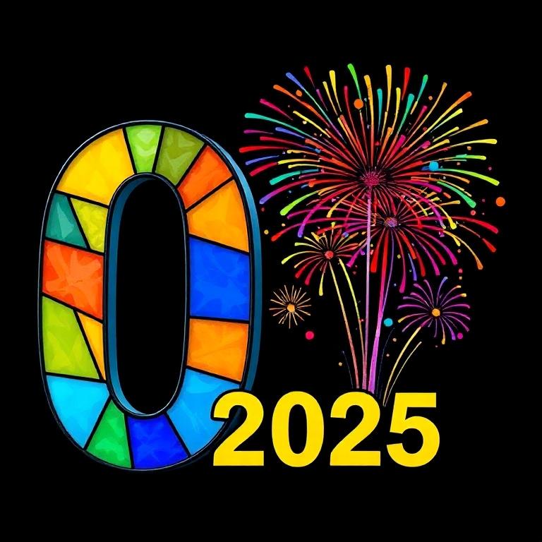 Fireworks 3 — letter O