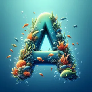 Fish 2 — letter A
