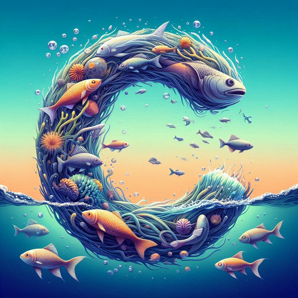Fish 2 — letter C