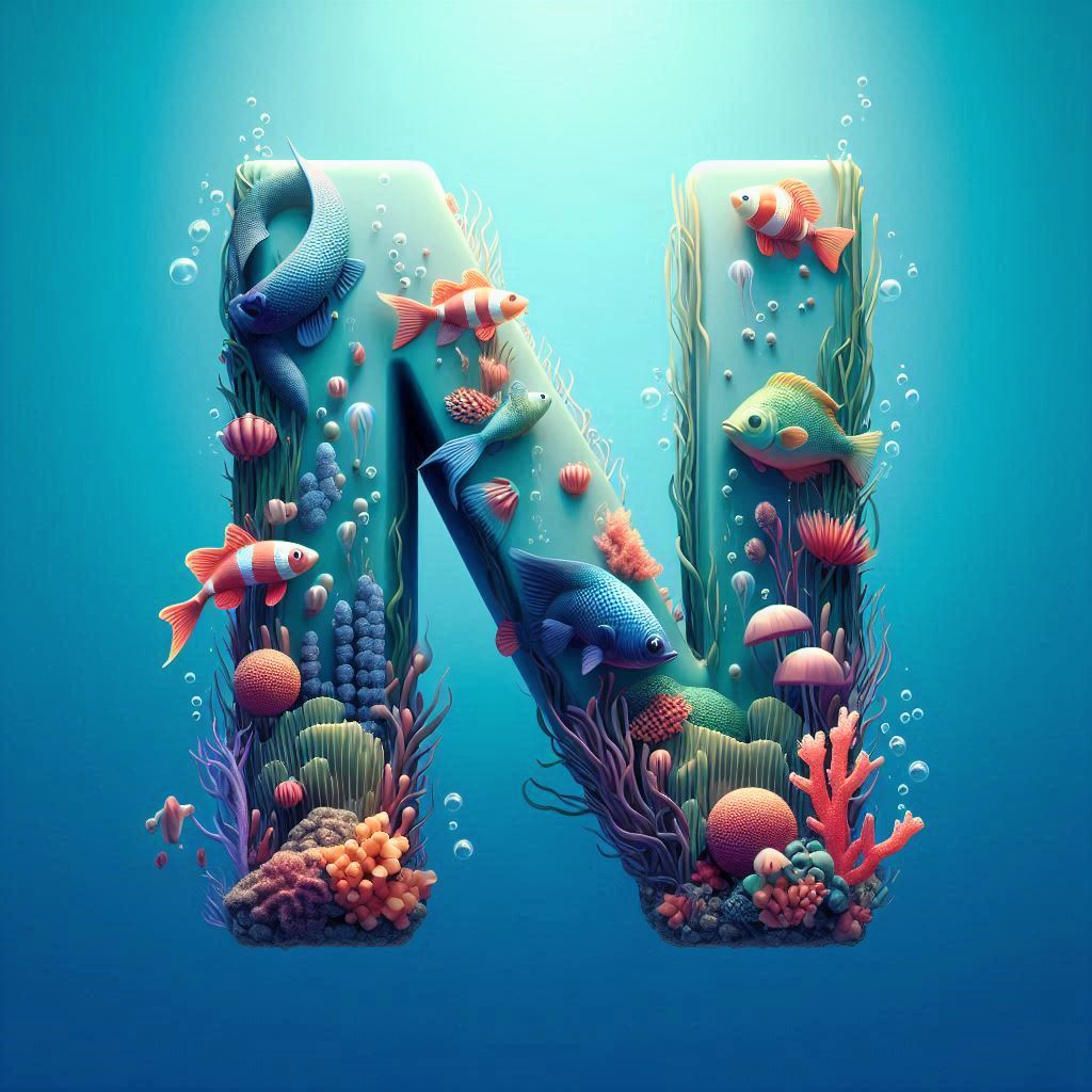 Fish 2 — letter N