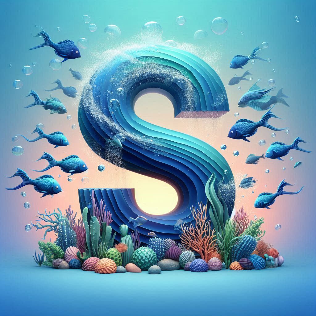 Fish 2 — letter S