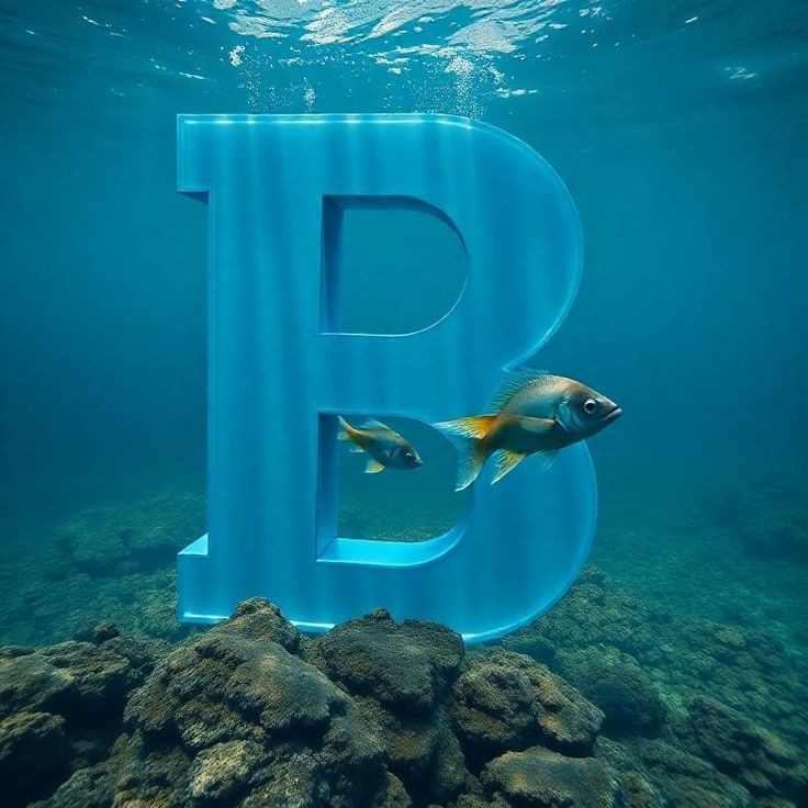 Fish — letter B