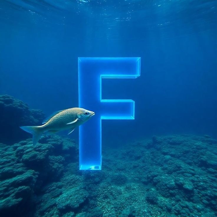 Fish — letter F