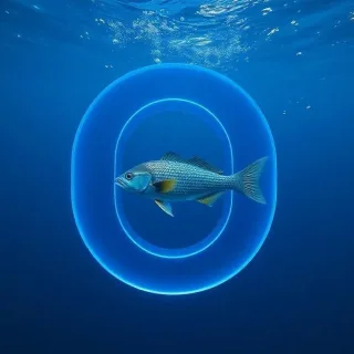Fish — letter O