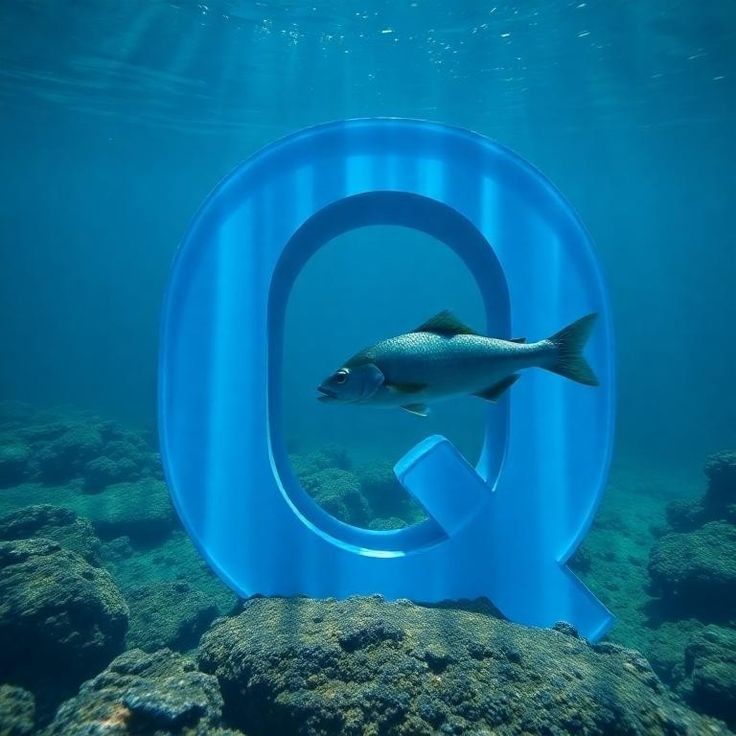 Fish — letter Q