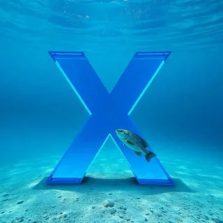Fish — letter X