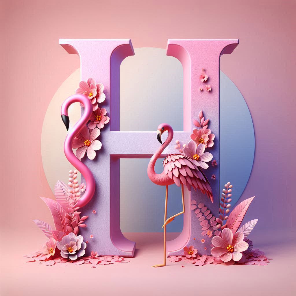 Flamingo — letter H