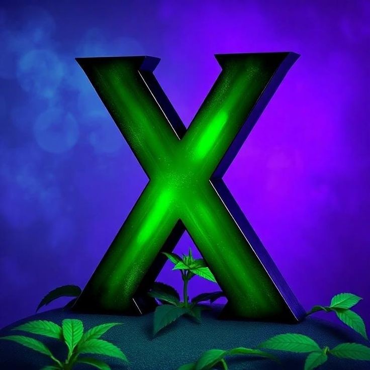 Flowers 2 — letter X