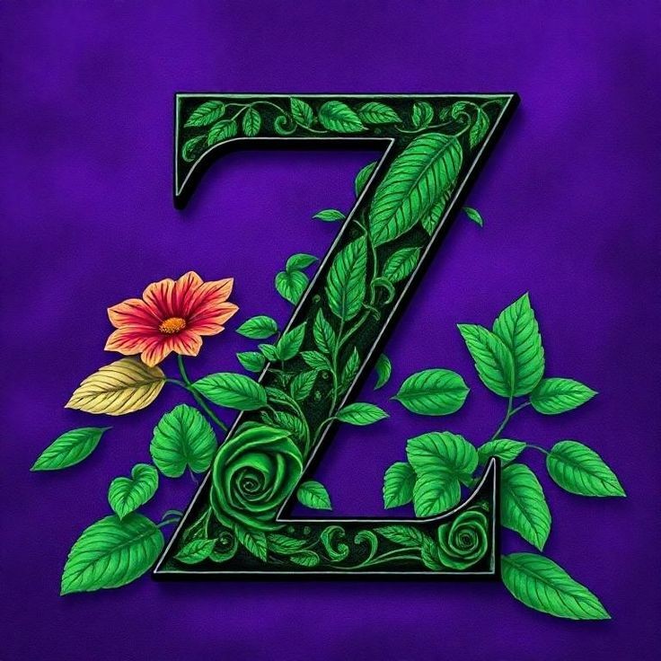 Flowers 2 — letter Z