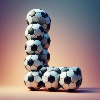 Football — letter L