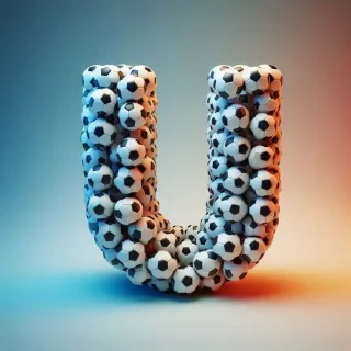Football — letter U