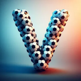 Football — letter V