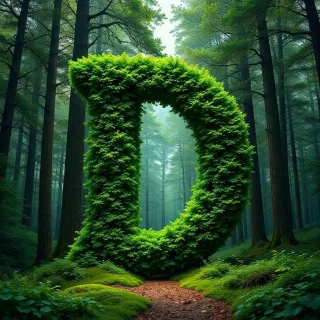 Forest — letter D