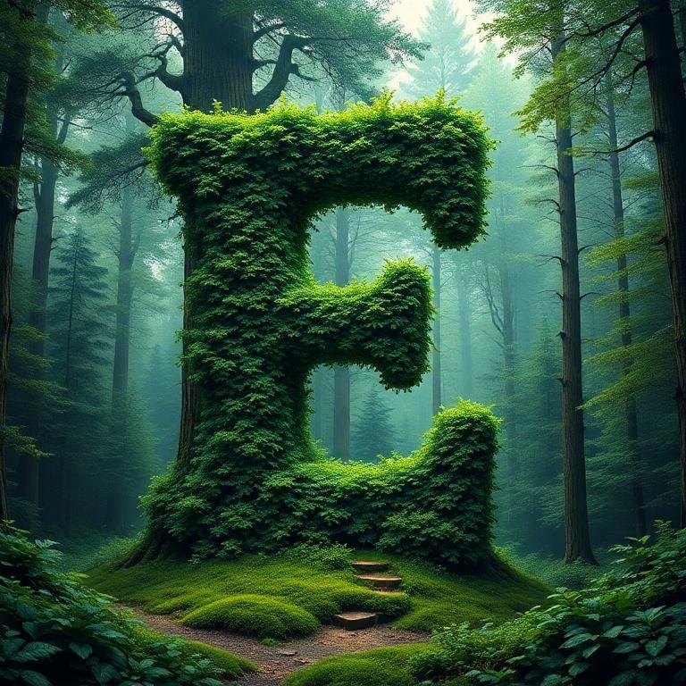 Forest — letter E