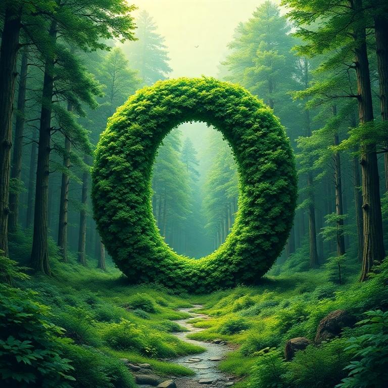 Forest — letter O