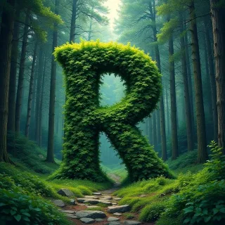 Forest — letter R